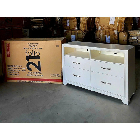 070-017 Folio 21 : Tủ Trang Trí , Ti Vi , CD , DVD - Ngang 138cm